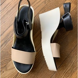 Charles David Molded Wedge Sandal